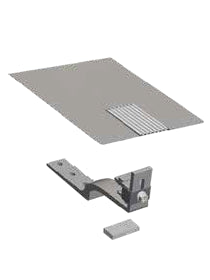 Schletter Schieferdachhaken mit Schiefer-Ersatzziegel Rapid2+ Slate125