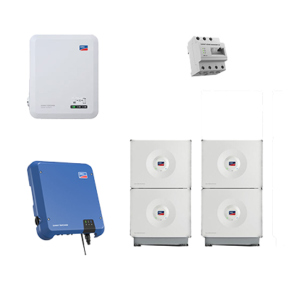 Bild von SMA HOME STORAGE 13.1 + STP 6.0 SE + STP 6.0 HV-SPEICHERSYSTEM, 13,12 KWH NUTZBAR, 3-PHASIG