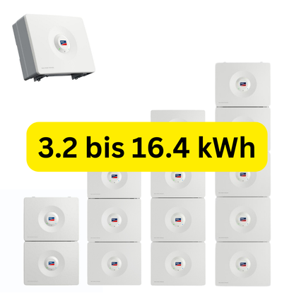 SMA Home Storage, Batteriespeicher für Photovoltaik-Anlagen, 3.2 bis 16.4 kWh