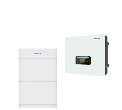 Sofar Solar Hybrid-Speichersystem HYD 20KTL-3PH + 9,5 kWh BTS Speicher, 3-phasig