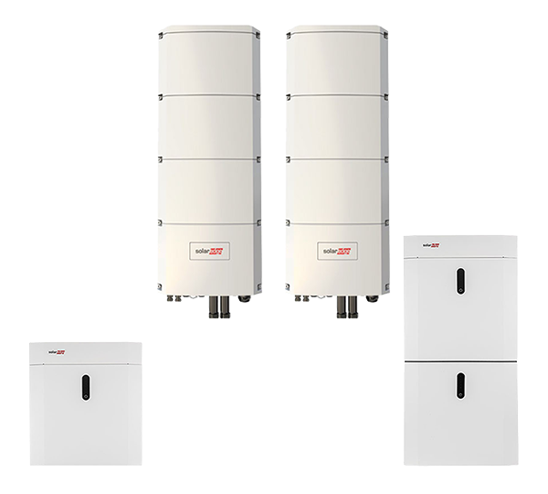 SolarEdge Set: Home Battery 13,8 kWh, 2x Wechselrichter SE8K-RWB