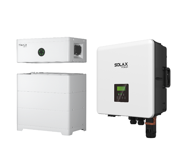 Bild von SOLAX POWER T-BAT HS 15.3 + X3-HYBRID 10.0 G4 PRO + DONGLE HV-SPEICHERSYSTEM, 13,7 KWH NUTZBAR, 3-PHASIG