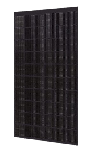 Bild von SOLITEK SOLID BIFACIAL 370W FRAMELESS, FULLBLACK GLAS-GLAS, BIFAZIAL, FULL BLACK, MC4 STECKBAR