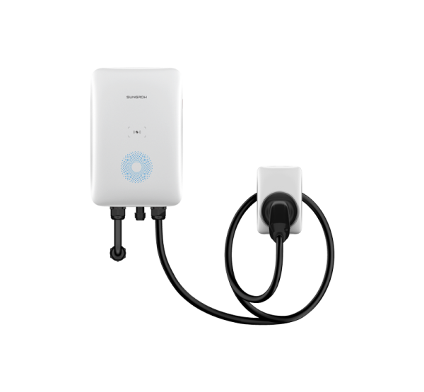 Bild von Sungrow AC007E-01 EV-CHARGER, 7,4 KW AC EV-CHARGER, TYP 2 LADEKABEL 7 M, 1-PHASIG