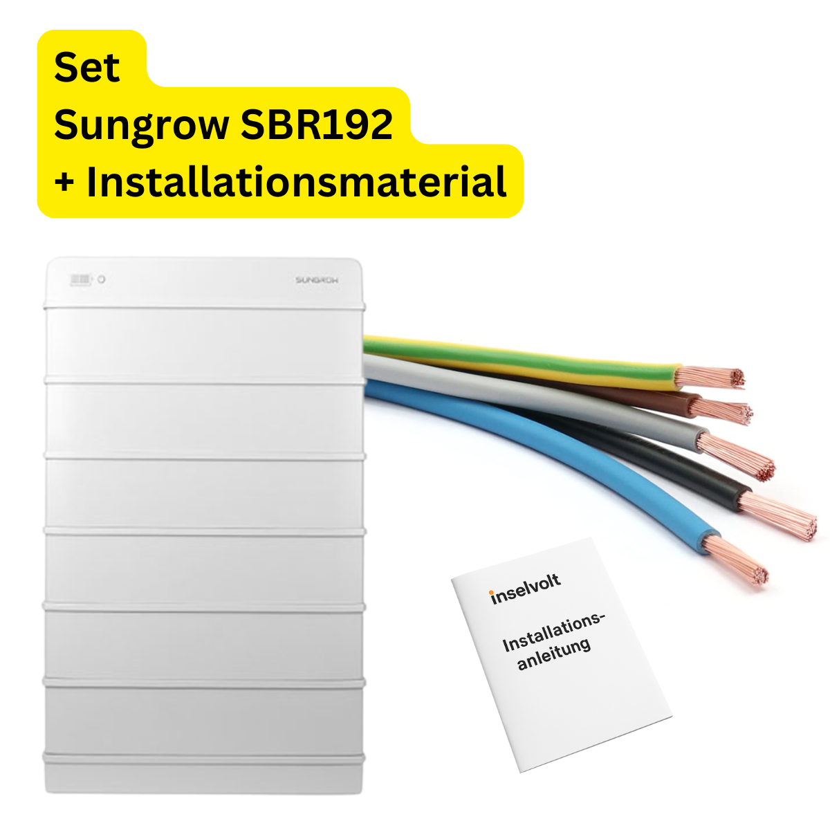 Sungrow SBR192 Batteriespeicher 19,2 kWh v13.2