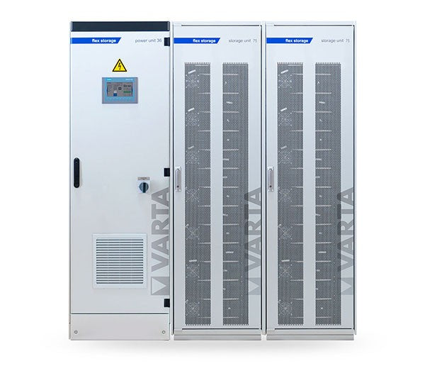 Bild von Varta VARTA FLEX STORAGE E 36/150, STORAGE MIT BACKUP 135 KWH NUTZBAR, 36KW WR, INKL. INBETRIEBNAHME