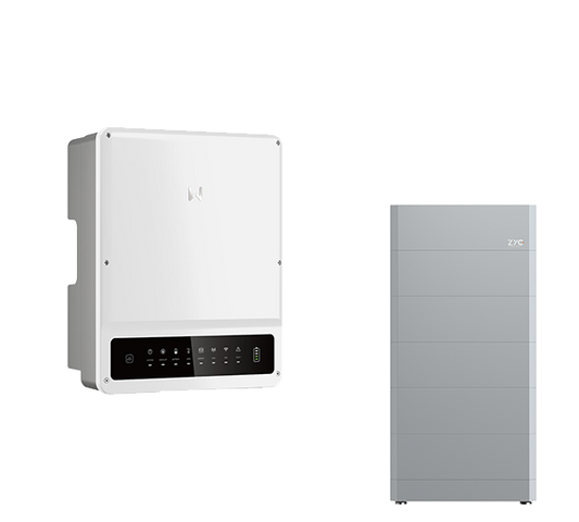 Goodwe Hybrid-Wechselrichter GW10KN-ET Plus+ 10kW 3-phasig, ZYC SIMPO HV Speicher 16kWh, USV, IP66/IP65