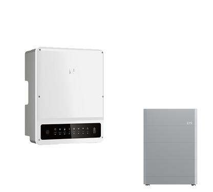 Goodwe Hybrid-Wechselrichter GW6.5KN-ET Plus+ 3-phasig, ZYC 9,6 kWh Speicher, USV, 16A MPPT, IP66, 10 Jahre Garantie