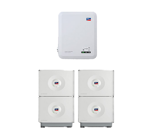 SMA Home Storage 13.1 + Sunny Tripower SE 10.0 HV-Speichersystem, 13,12 kWh nutzbar, 3-phasig