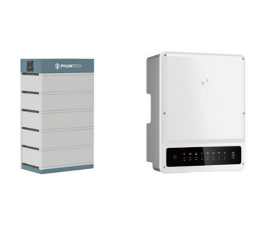 Pylontech + Goodwe Pylontech Force H1 16.9 + Goodwe GW8KN-ET PLUS HV-Speichersystem, 16,9 kWh nutzbar, 3-phasig