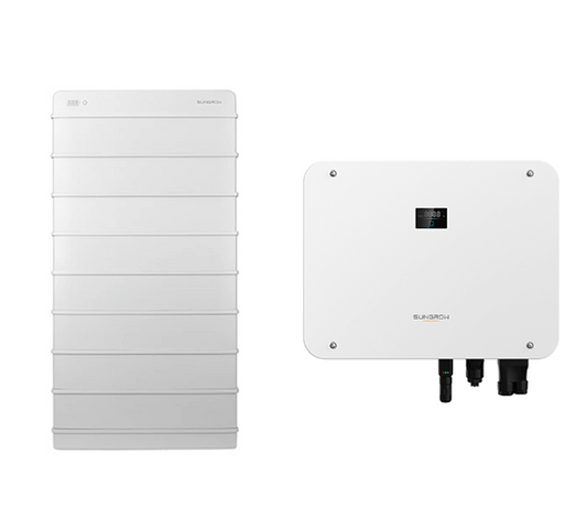 Sungrow SBR256 V13.2 + SH15T-V11 HV-Speichersystem, 25,6 kWh nutzbar, 3-phasig