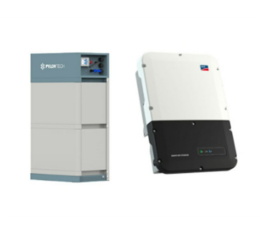Pylontech + SMA SBS 3.7 + Pylontech Force H2 6.7 HV-Speichersystem, 6,7 kWh nutzbar, 1-phasig