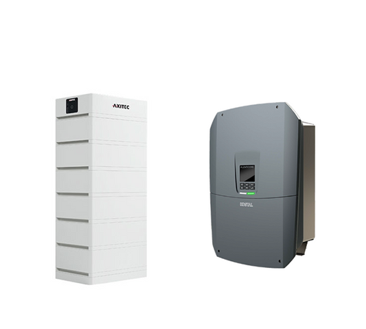 AXITEC + Kostal AXIstorage Li SV1 20.2 + Plenticore M G3 HV-System, 8,5-12,5 kW, 20,2 kWh nutzbar, 3-phasig