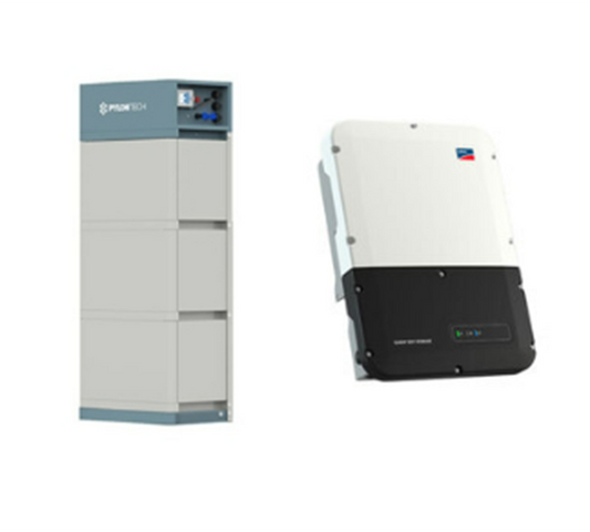Pylontech + SMA SBS 3.7 + Pylontech Force H2 10.1 HV-Speichersystem, 10,1 kWh nutzbar, 1-phasig