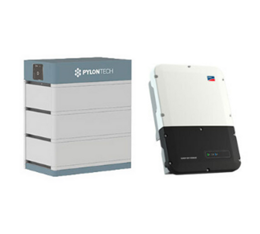 Pylontech + SMA SBS 3.7 + Pylontech Force H1 10.1 HV-Speichersystem, 10.1 kWh nutzbar, 1-phasig