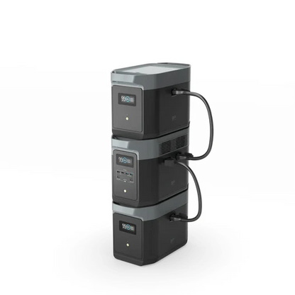 ECOFLOW Delta 2 Max Zusatzakku mit 2048 Wh Kapazität (Extra Battery)