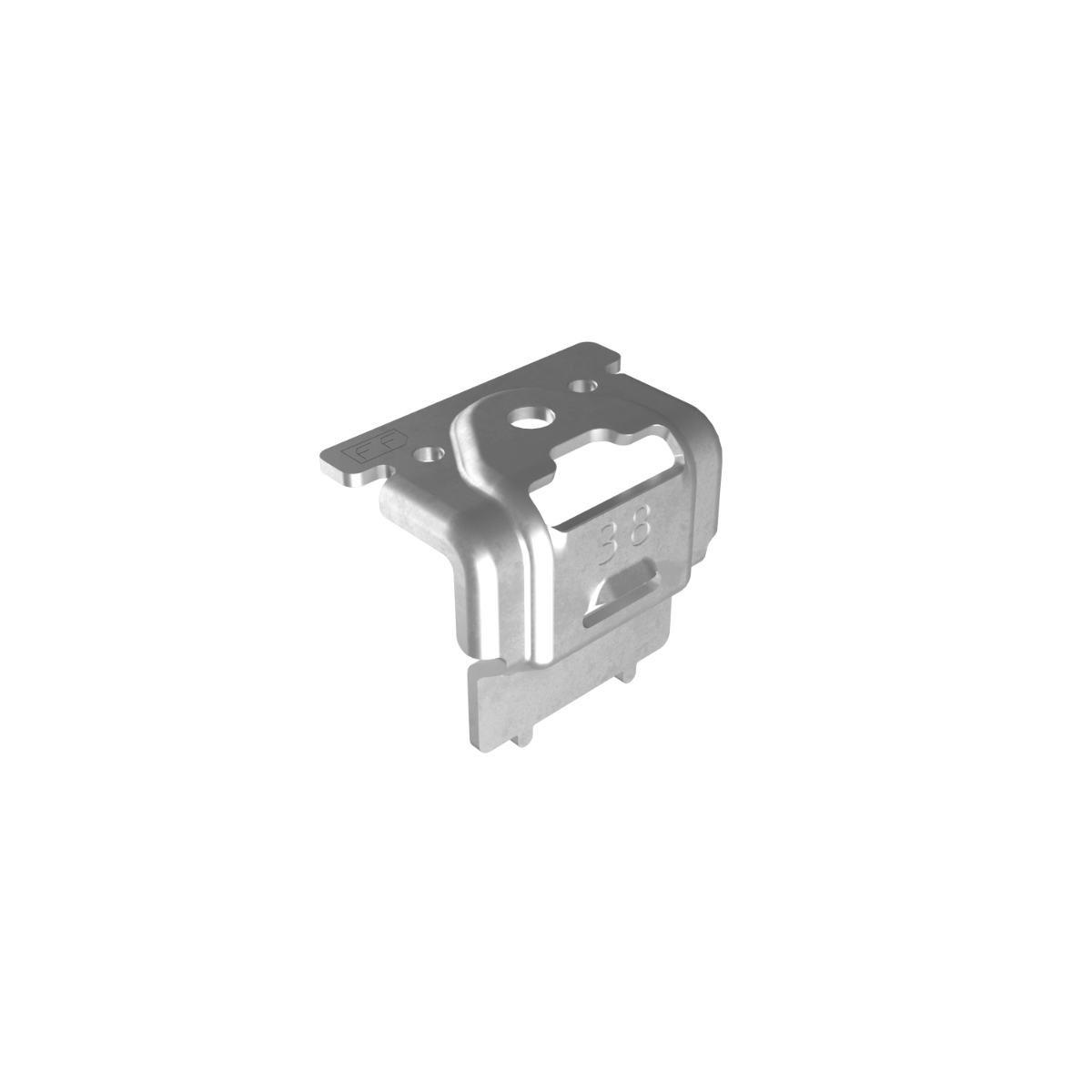 Esdec FlatFix Endklemme, 38mm, für Unterkonstruktionen