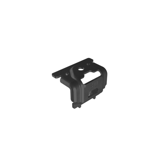 Esdec FlatFix Endklemme Schwarz 35mm