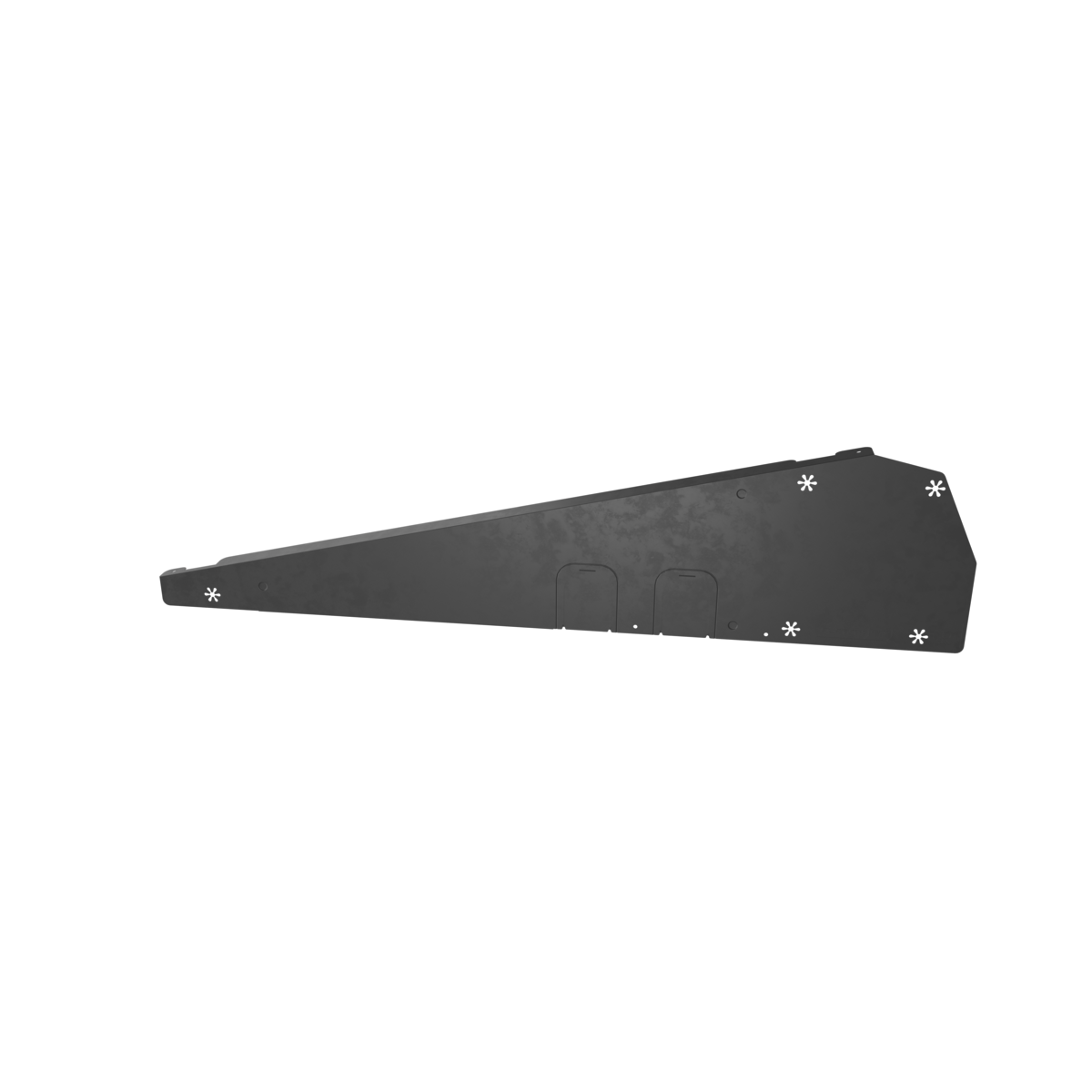 Esdec FlatFix Fusion Windabweiser rechts - Schwarz