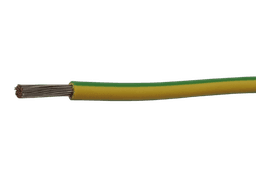Bild von Athilex 1x4mm2 H07Z1-K Grün/Gelb verzinnt und UV-beständig B2CA - 100 MTR
