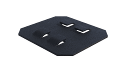 Bild von Blubase Connect Antirutschmatte, PVC