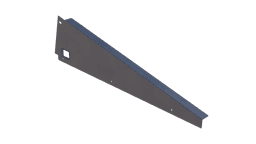 Bild von Blubase Connect Seitenplatte LINKS - SCHWARZ