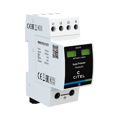 Bild von Citel DAC15CS-31-275 AC-Überspannungsschutz - Typ 2+3 - 3-Phasen+N