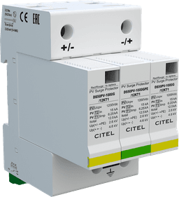 Bild von Citel DC Surge arrestor, Type 1+2 (DS50PVS-1000G/12KT1)