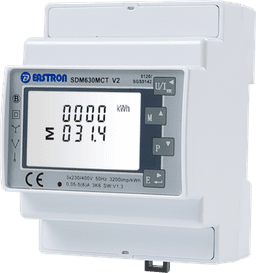 Bild von Growatt Dreiphasen-Messgeraet + CT (250/5A) SET