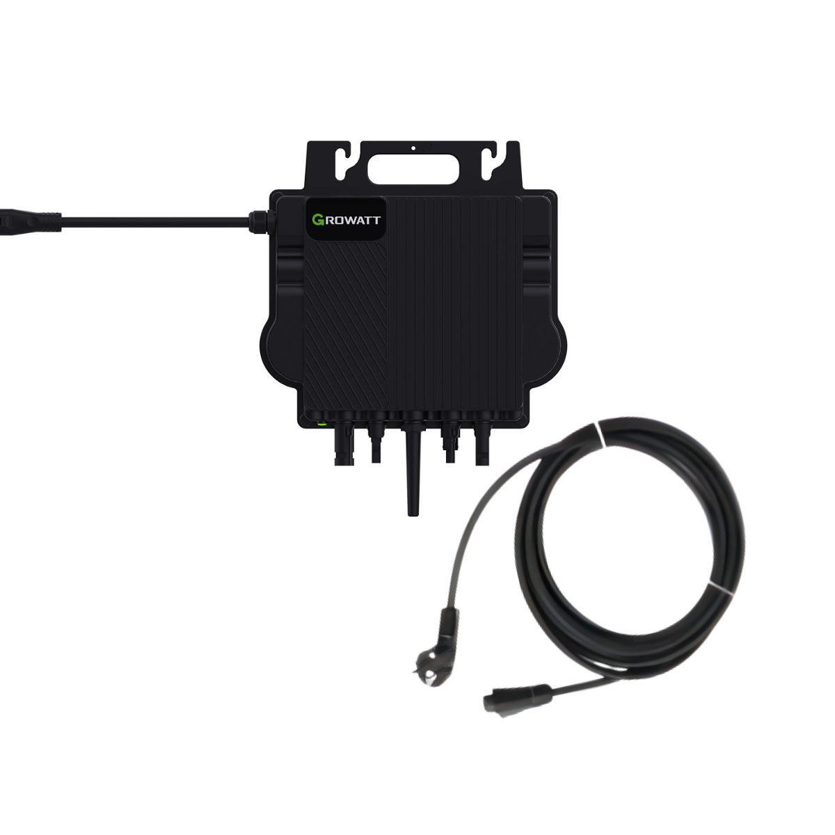 Bild von Growatt NEO 800M-X (WF) Mikro-Wechselrichter inkl. Growatt NEO AC-Anschlusskabel (5m, 1.5mm)