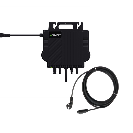 Bild von Growatt NEO 800M-X (WF) Mikro-Wechselrichter inkl. Growatt NEO AC-Anschlusskabel (5m, 1.5mm)