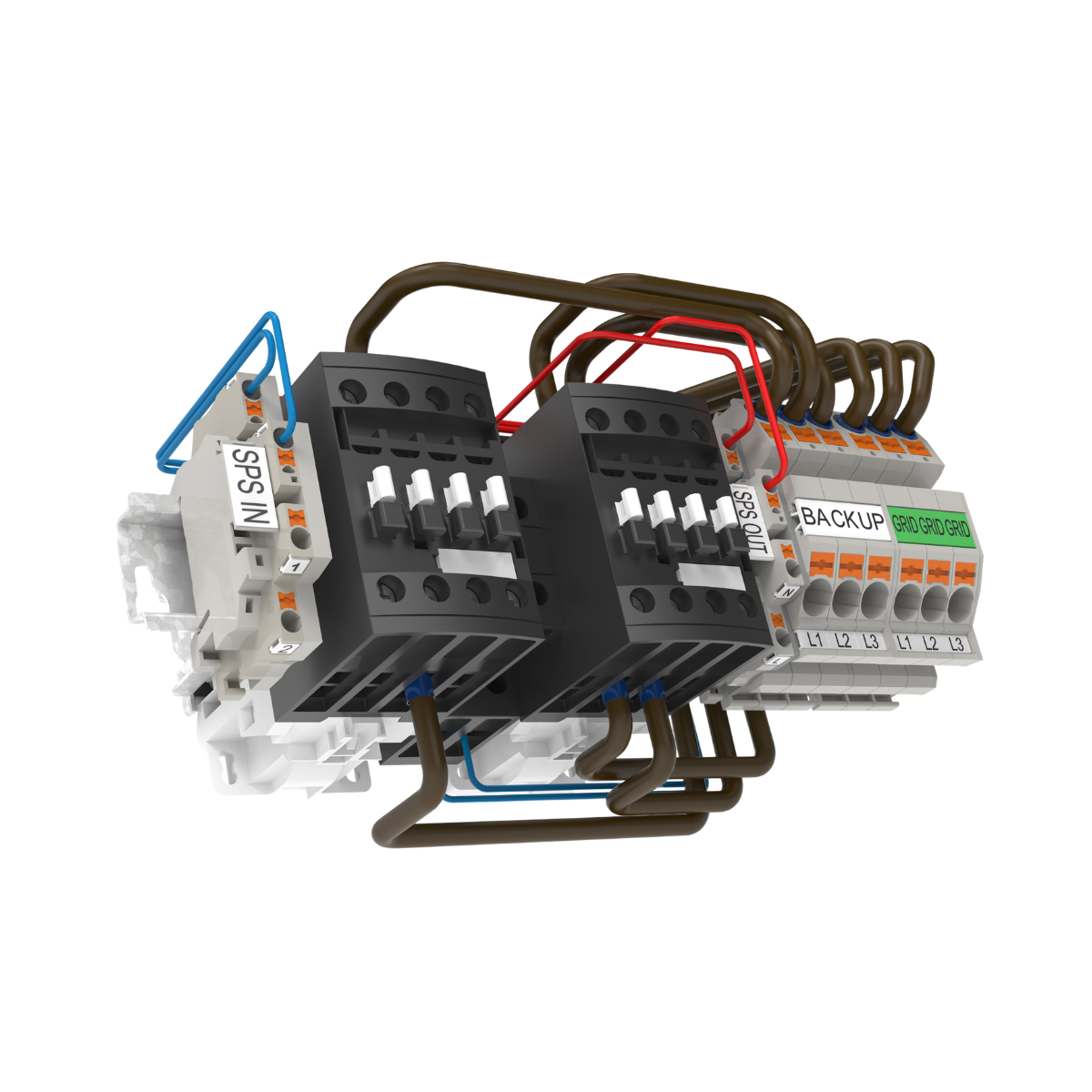 Bild von SMA Backup 3P Kit - Zaehlerschrankmontage (Hutschiene) - 63A - Fuer Sunny Tripower Hybrid X