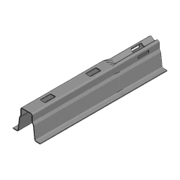 Bild von Van der Valk Dachtraeger Verzinkte. L 3800x1.5 mm + Verbindungselement 87 mm