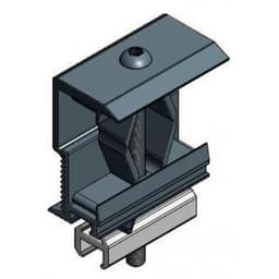 Bild von Van der Valk Endklemme für Aluprofil - T30 - Klemmbereich 28-50 mm. Alu. - Schwarz