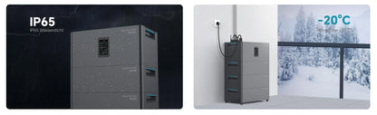 Marstek Jupiter C Plus All-In-One 800W Balkonkraftwerk mit 2,56 kWh Speicher, erweiterbar auf 10,24 kWh