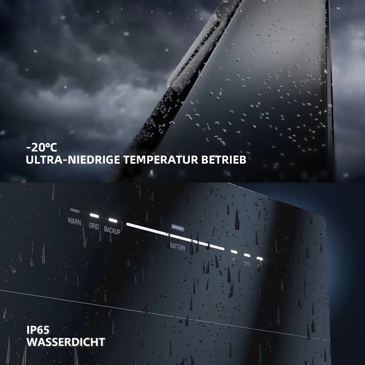 Marstek Venus-E 5,12 kWh Solarspeicher, neueste Version 2 – All-in-One für Balkonkraftwerke (AC-gekoppelt)