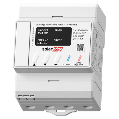 Marke Inline, Energiezähler mit Energienetz, 1-Phasen/3-Phasen 230/400V, 65A