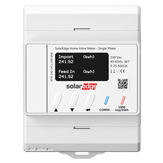 SolarEdge Inline Energy Meter with Energy Net, 1PH 230V, 65A