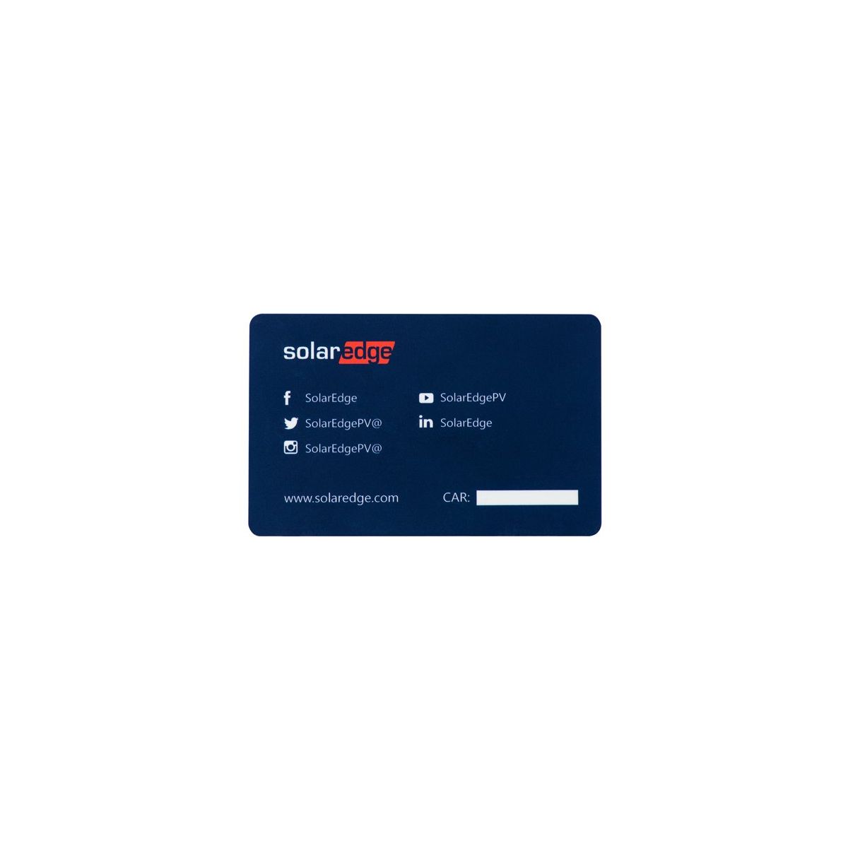SolarEdge Kit mit 10 RFID-Karten, Zubehör für Wallboxen