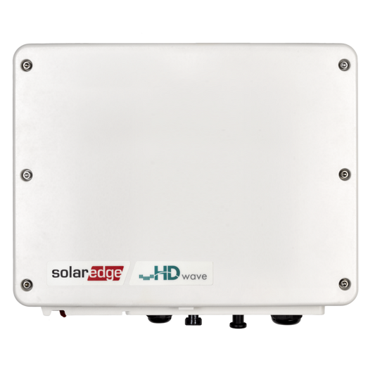 SolarEdge Wechselrichter, einphasig, 6,0 kW, HD-Wave-Technologie, mit SetApp-Konfiguration