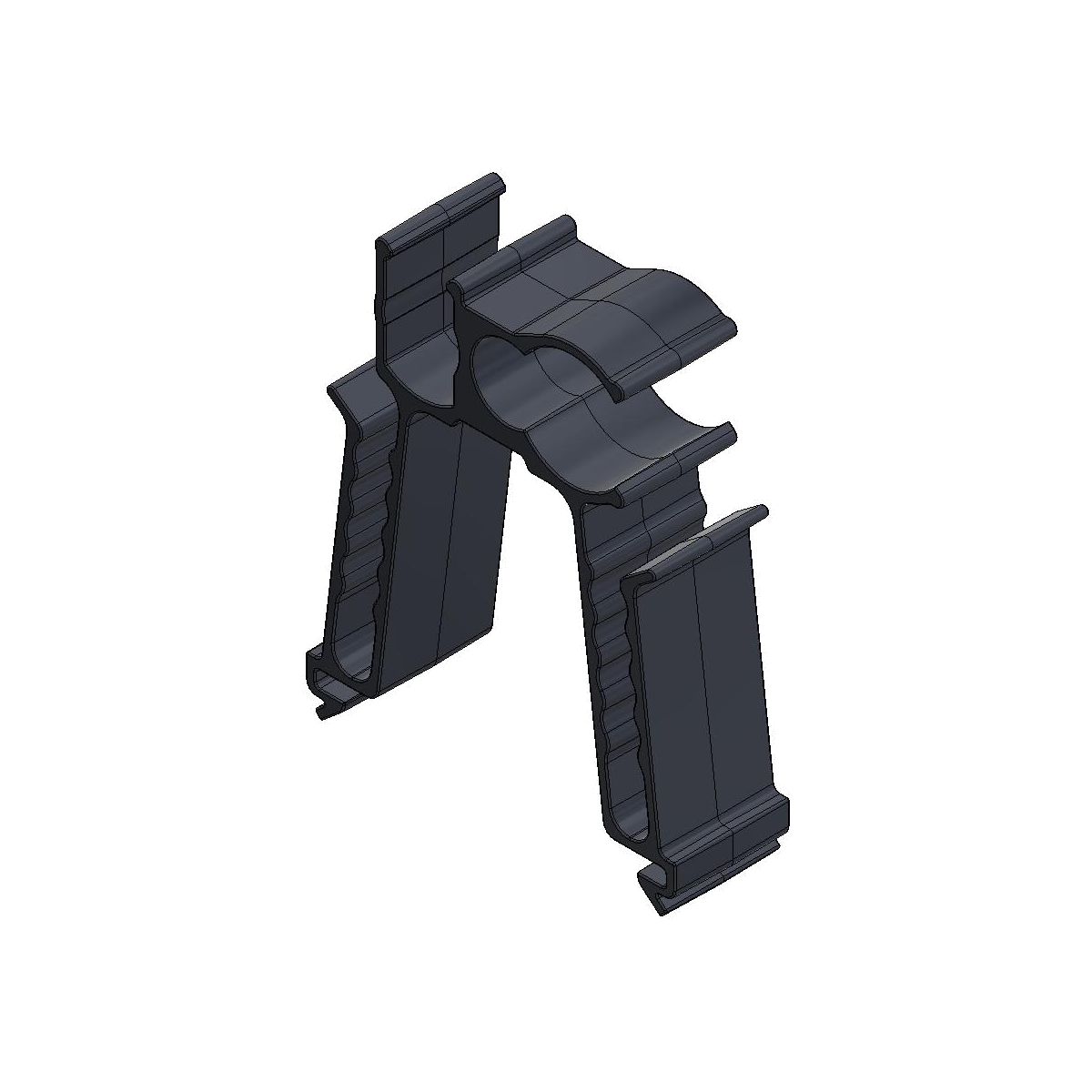 Van der Valk Kst. Multikabel- und Steckerclip für Dachträger ValkPro+