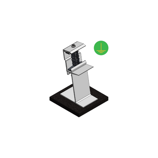 Van der Valk Vorderfuß ValkPro+L10° Panel Unterstützung. Aluminium