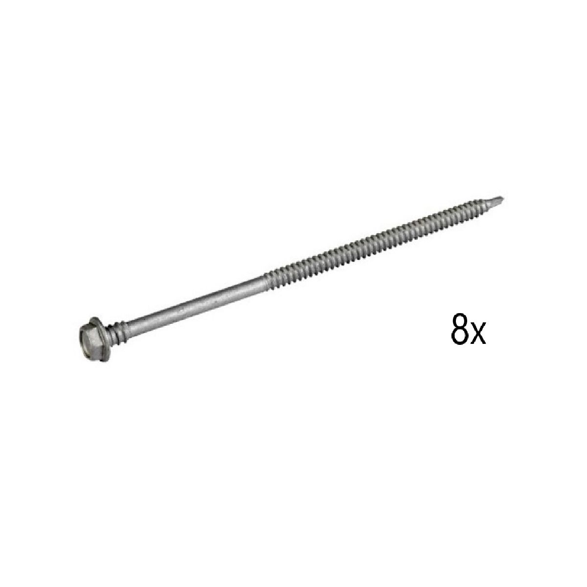 ValkSolarFix - Dachschrauben 4.8x60mm - 8x