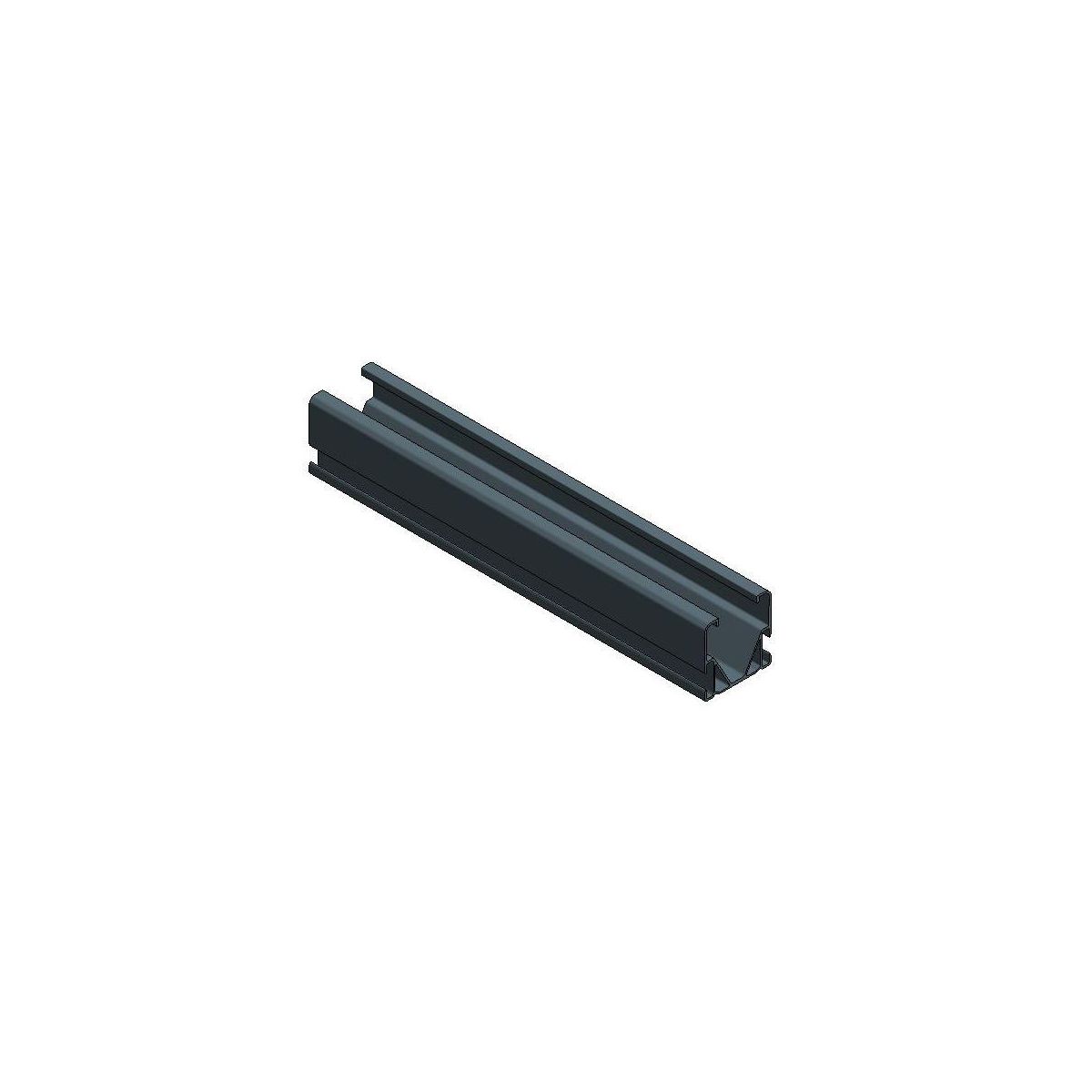 Van der Valk Side++-Profil Alu, L=2370 mm XXL - Schwarz